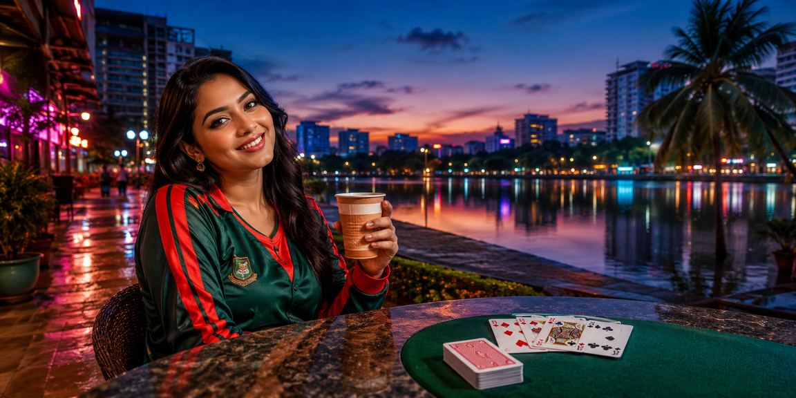 ঢাকার ক্রিকেট ম্যাচ বেটিং রাতের দৃশ্য